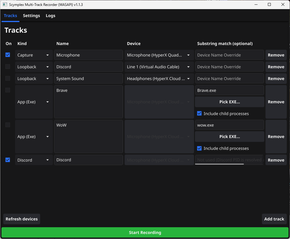 Multi Track Recorder preview